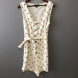 Polka dot romper